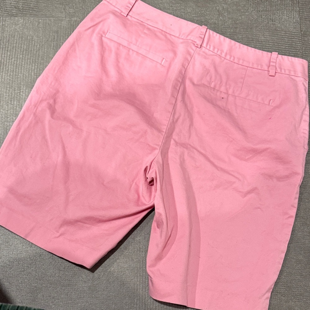 Ralph Lauren Women Pink Cotton Shorts 10P - Picture 6 of 7